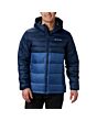COLUMBIA - buck butte insulated hooded jacket - Blauw