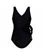 TEN CATE BEACH - swimsuit v-neck padded - Zwart