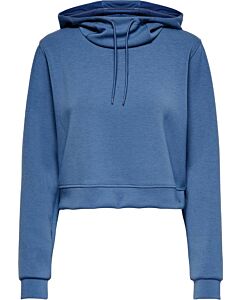 ONLY PLAY - onpdess cropped hood sweat - Blauw-Multicolour