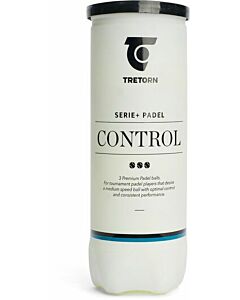 TRETORN - serie plus padel control 3-tube - Geel