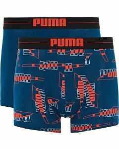 PUMA ACCESSOIRES - puma men formstrip aop boxer 2p - Roze-Multicolour