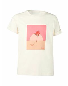 BRUNOTTI - saliny-print girls t-shirt - Wit