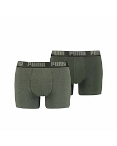 PUMA ACCESSOIRES - puma basic boxer 2p - Groen-Multicolour
