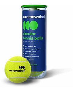 RENEWABALL - tennisballen koker 3st - Blauw-Groen