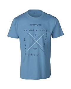 BRUNOTTI - jahn-logotypo men t-shirt - Blauw