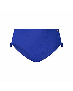 TEN CATE BEACH - high waist bikini bottom - Blauw