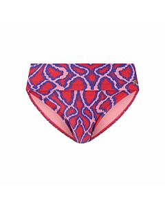 TEN CATE BEACH - flipover bikini bottom - Blauwdonker-Roze