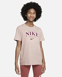 NIKE - g nsw trend bf tee prnt - Rood