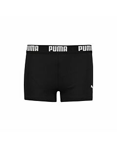 PUMA ACCESSOIRES - Boys logo swim trunk - zwart