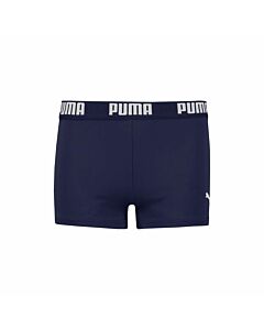 PUMA ACCESSOIRES - Boys logo swim trunk - marineblauw