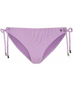 BEACH LIFE - purple swirl strik bikinibroekje - Paars