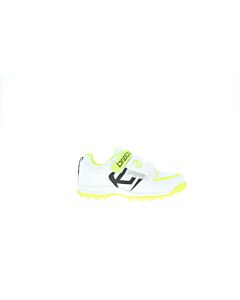 BRABO - bf1013a brabo shoe velcro white/neon ylw - Wit-Multicolour