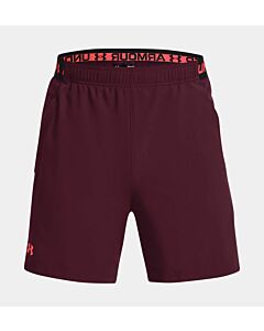 UNDER ARMOUR - ua vanish woven 6in shorts-mrn - Rooddonker
