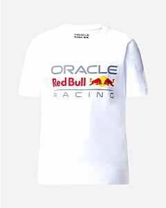 RED BULL - JUNIOR - large front logo tee - Wit - Kids