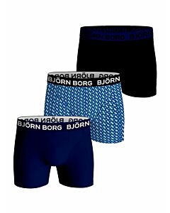 BJORN BORG - cotton stretch boxer 3p - Multicolour