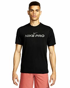 NIKE - nike dri-fit men's fitness t-shirt - Zwart