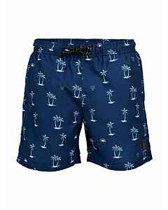 BRUNOTTI - cruneco-mini men swim shorts - Blauw-Multicolour