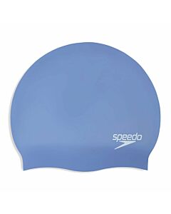 SPEEDO - long hair cap blu/pur p12 - Zwart-Multicolour