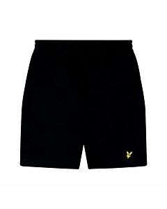 LYLE & SCOTT - branded sports swim short - zwart