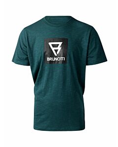 BRUNOTTI - john-logo-slub men t-shirt - Groen